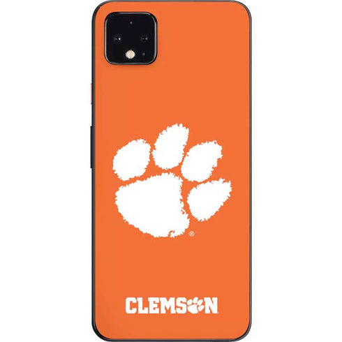 Clemson University Tiger Print Google Pixel 4 XL Skin